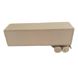 Truck Semi-trailer Cargo Container Model Kit