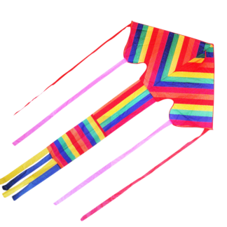 Large Rainbow - Single Line Kite