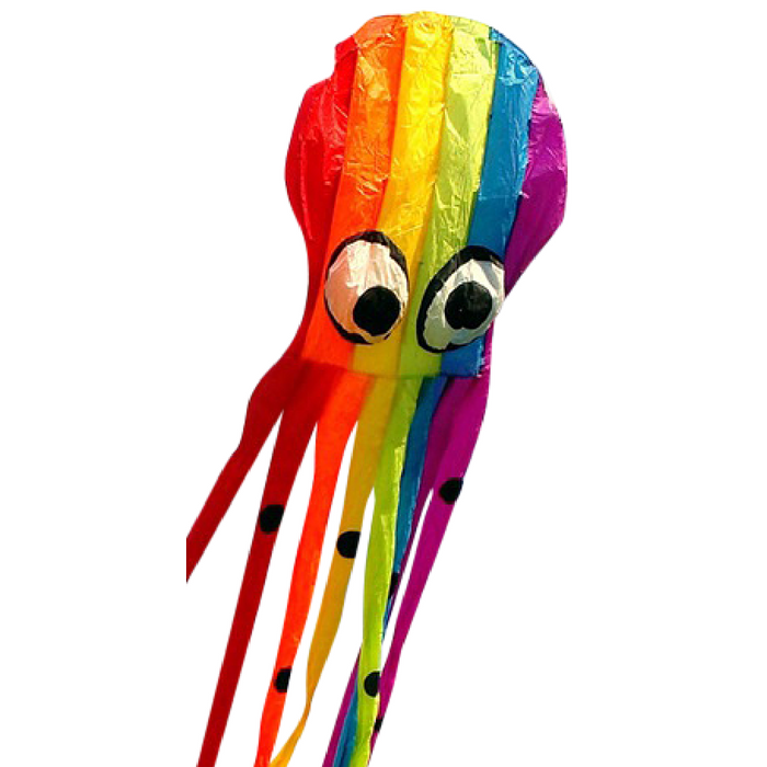 Rainbow Octopus - Inflatable Kite
