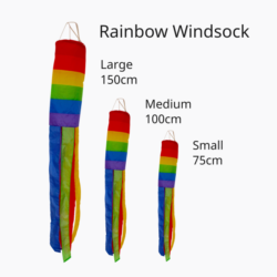 Rainbow Windsock - Large (150cm)