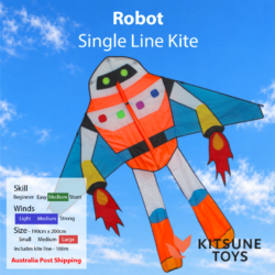 Robot - Single Line Kite