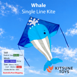 Whale - Single Line Kite